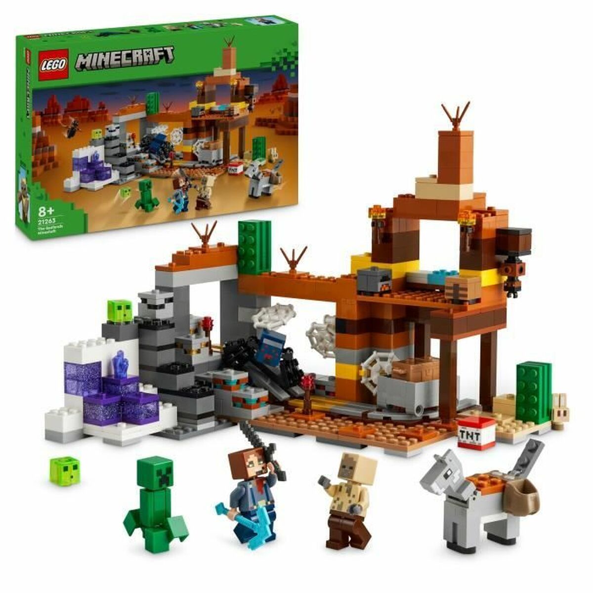 LEGO Minecraft La Mine des Badlands
