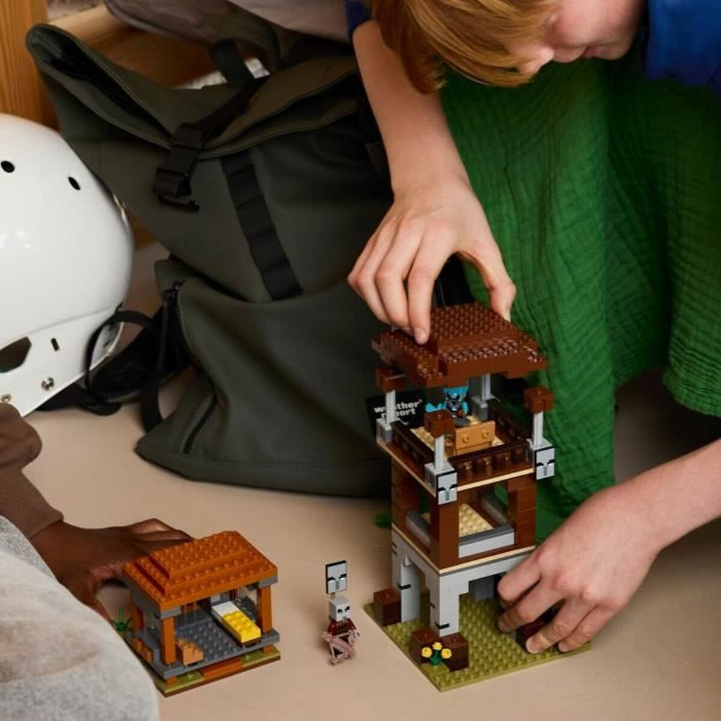 LEGO Minecraft L’Avant-Poste de Pillards et Le Ravageur