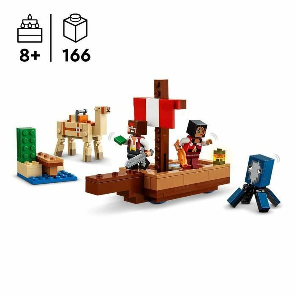 LEGO Minecraft Le Voyage du Bateau Pirate