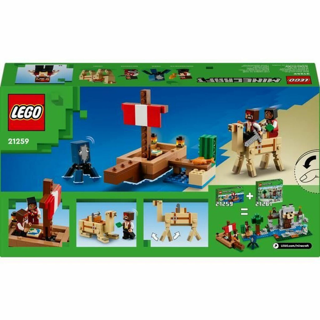 LEGO Minecraft Le Voyage du Bateau Pirate