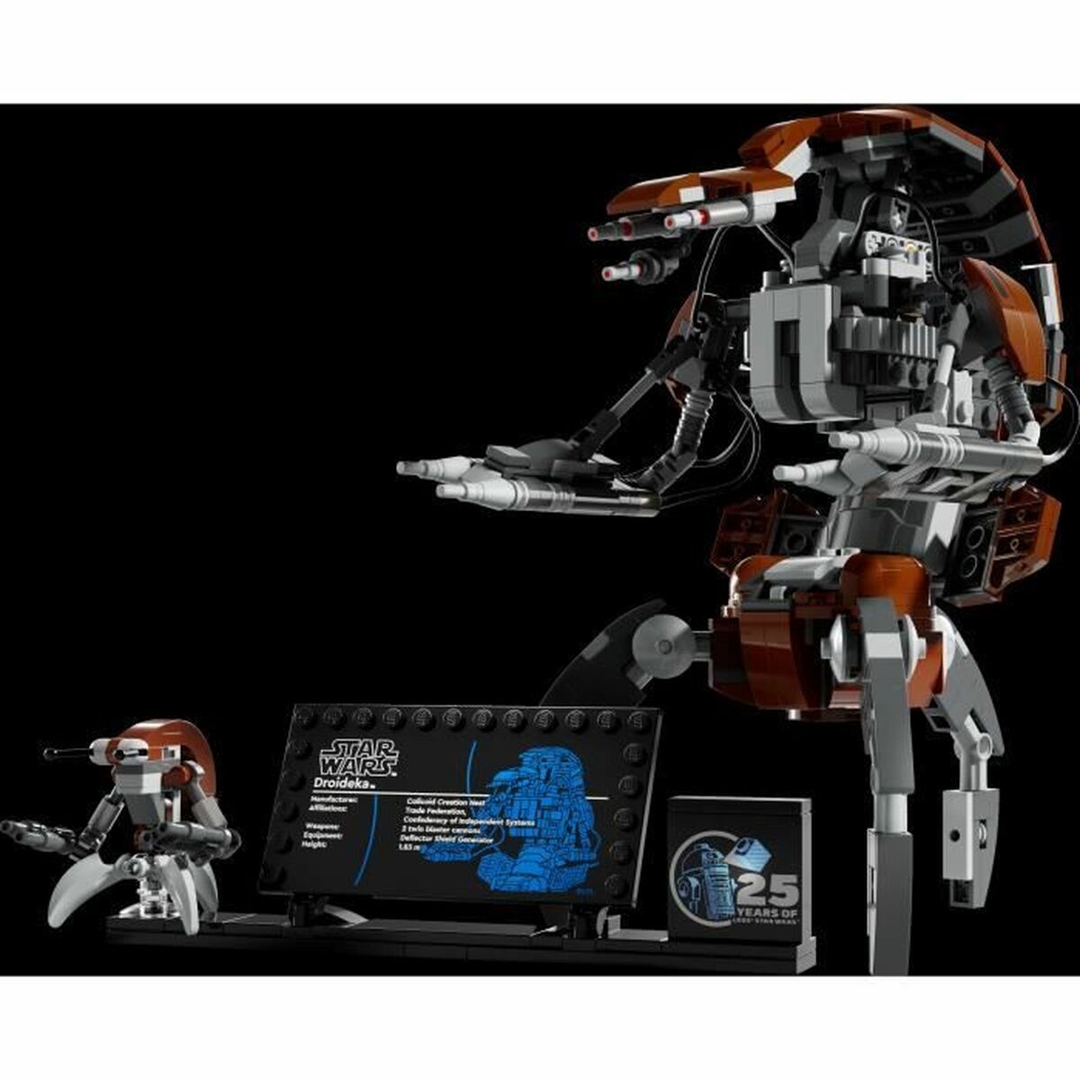 Droideka Multicouleur lego star Wars