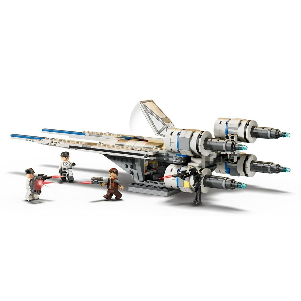 LEGO Star Wars : Andor Le Chasseur Stellaire U-Wing De l’Alliance Rebelle Jeu avec Ailes Articulées